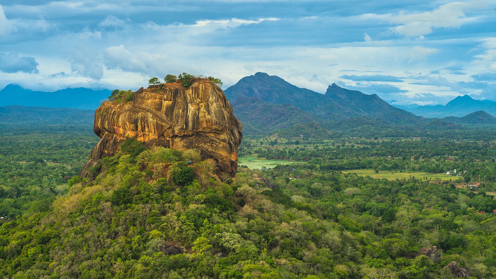 Sigiriya Lion Rock ancient fortress in Sri Lanka